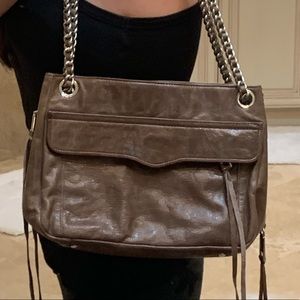 Awesome taupe Minkoff everyday bag
